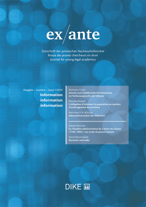 ex/ante 1/2019
