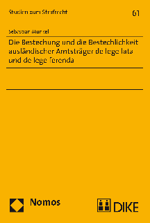Bestechung und Bestechlichkeit ausländischer Amtsträger
